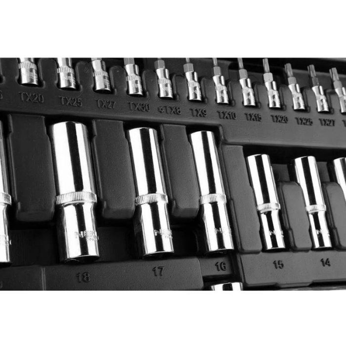 Set-nasadnih-kljuceva-12-38-14-182-kom-NEO-10-074-4 Set nasadnih ključeva 1/2" 3/8" 1/4" 182 kom NEO 10-074 - Slika 5