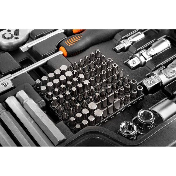Set nasadnih ključeva 1/2" 3/8" 1/4" 300 kom NEO 10-218 - Slika 4