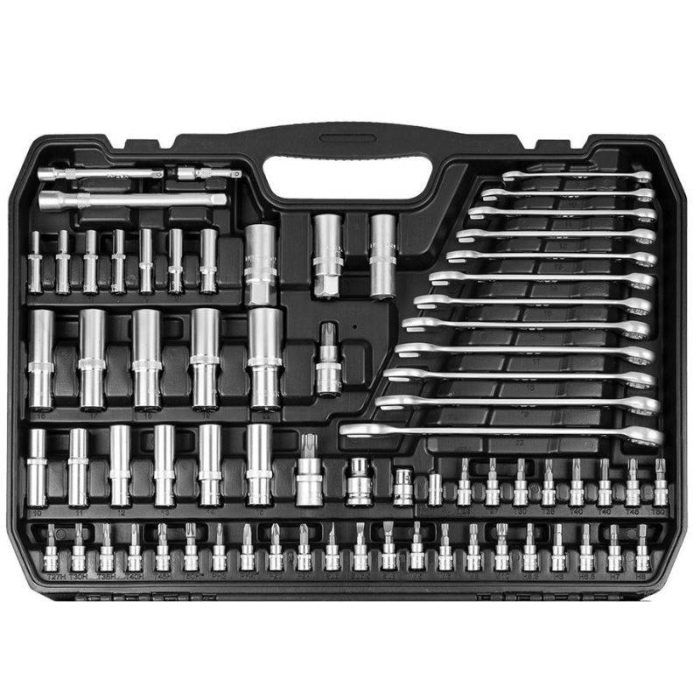 Set nasadnih ključeva 1/2" 3/8" 1/4" 300 kom NEO 10-218 - Slika 6