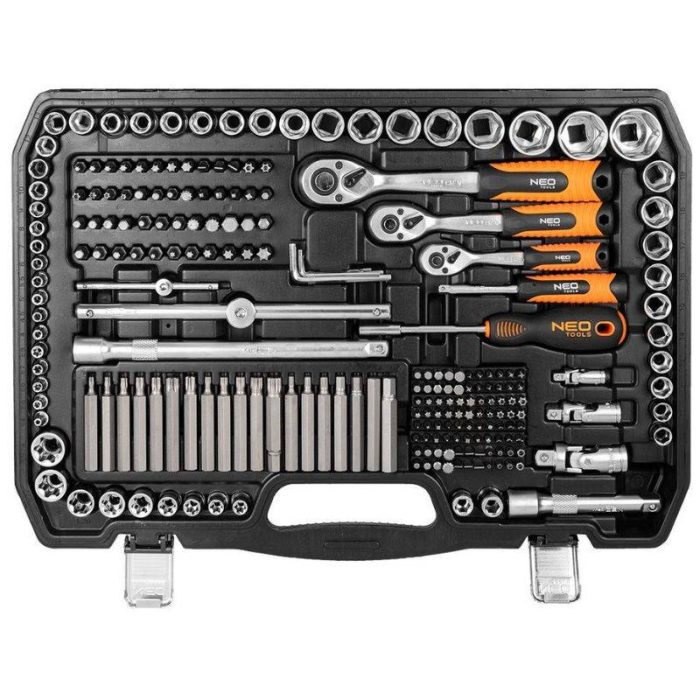 Set nasadnih ključeva 1/2" 3/8" 1/4" 300 kom NEO 10-218 - Slika 7