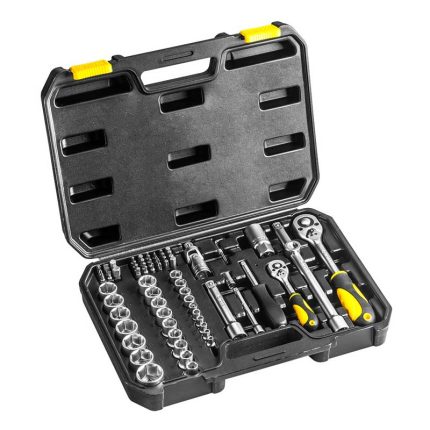 Set nasadnih ključeva 1/2" i 1/4" 72 kom TOPEX 38D643
