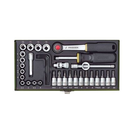 Set nasadnih ključeva 1/4" 36 kom 23080 PROXXON