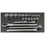 Set nasadnih ključeva 3/4" s račnom NEO 08-061 - Slika 2