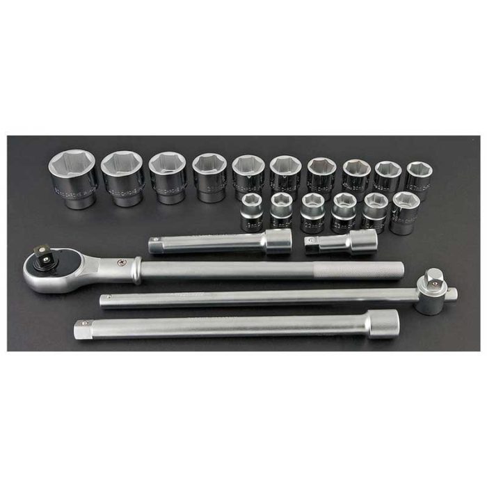 Set nasadnih ključeva 3/4" s račnom NEO 08-061 - Slika 2