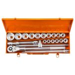 Set nasadnih ključeva 3/4" s račnom NEO 08-061