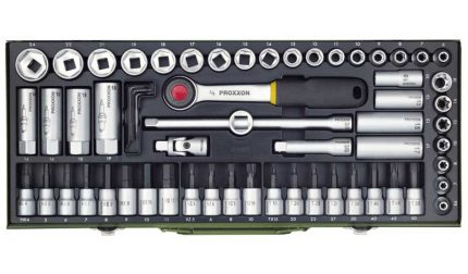Set nasadnih ključeva 3/8" 65 kom 23112 PROXXON