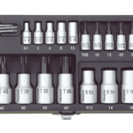 Set nasadnih ključeva TX 23 kom 23102 PROXXON