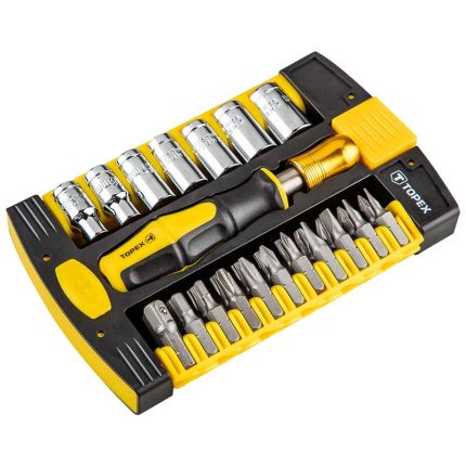 Set nasadnih ključeva i bitova 30 kom TOPEX 39D892