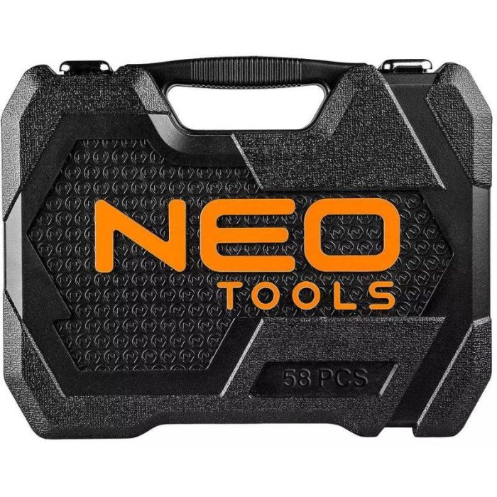 Set nasadnih ključeva s račnom 1/2" 58 kom NEO 10-042 - Slika 6