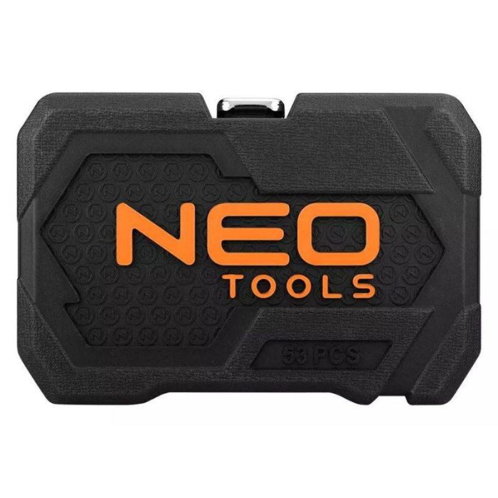Set nasadnih ključeva s račnom 1/4" 53 kom NEO 10-006 - Slika 2