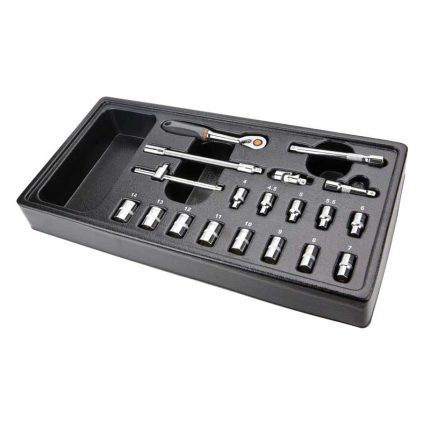 Set nasadnih ključeva s račnom 1/4" NEO 84-273