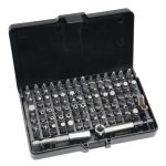 Set nastavaka/bitova s držačem i adapterom 1/4" 99 kom NEO 06-104