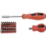 Set odvijača s bitovima 35 kom TOP TOOLS 39D456