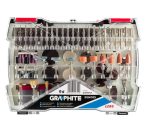 Set pribora za mini brusilicu 286 kom GRAPHITE 55H085 - Slika 4