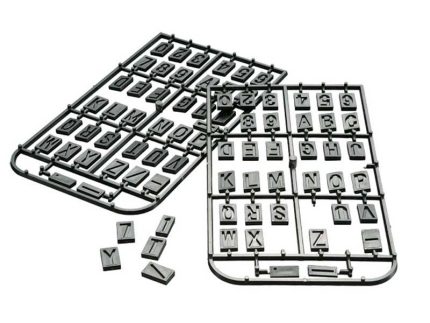 Set šablona za graviranje za GE 20 27104 PROXXON