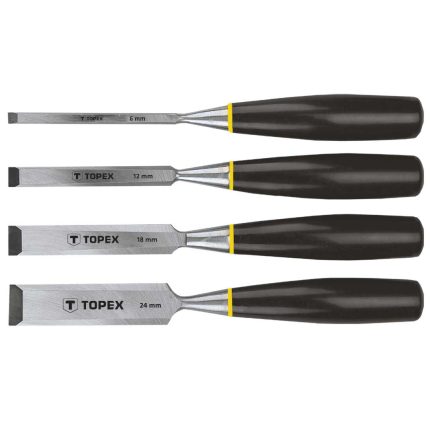 Set stolarskih dlijeta 6-21 mm 4 kom TOPEX 09A310
