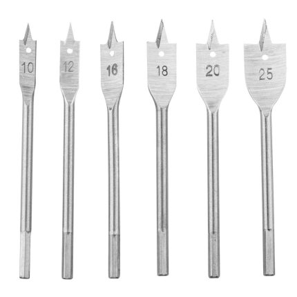 Set svrdla za drvo 6 kom TOP TOOLS 60H860