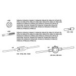 Set ureznica i nareznica 110 kom NEO 11-915 - Slika 2