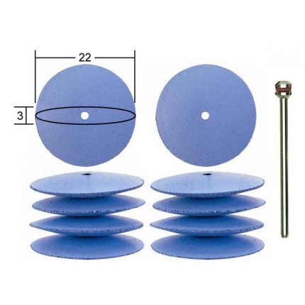 Silikonski disk za poliranje 10 kom 28293 PROXXON