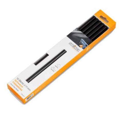 Silikonski štapići crni 11 mm 250 g STEINEL