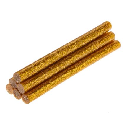 Silikonski štapići zlatni 8/11 mm 6 kom TOPEX 42E181/42E191