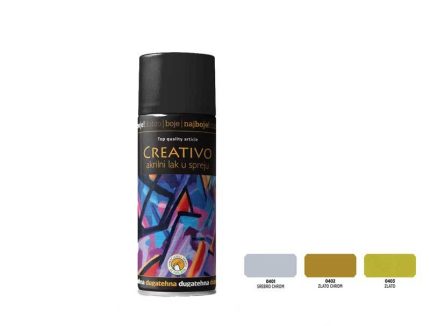 Sprej creativo akrilni lak chrom DUGA TEHNA