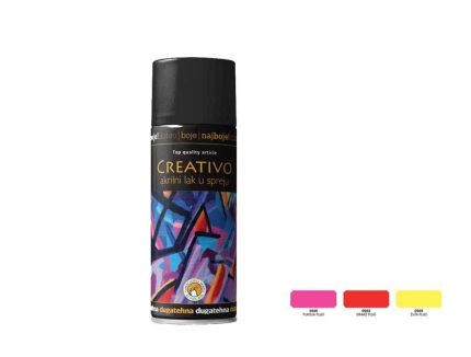 Sprej creativo akrilni lak fluo DUGA TEHNA