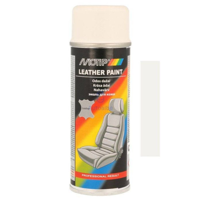 Sprej za kožu 200 ml MOTIP - RAL 9010 - bijela