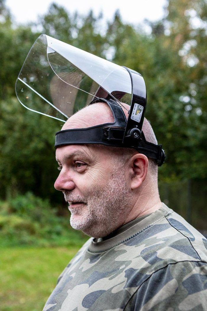 Štitnik za lice debljine 1 mm (zamjenjivo zaštitno staklo) NEO 97-391 - Slika 2