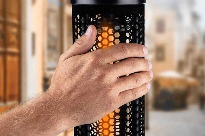 Stojeća električna halogena grijalica 1000 W NEO 90-035 - Slika 6