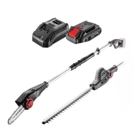 Teleskopska pila i škare za živicu u setu 18 V GRAPHITE 58G098