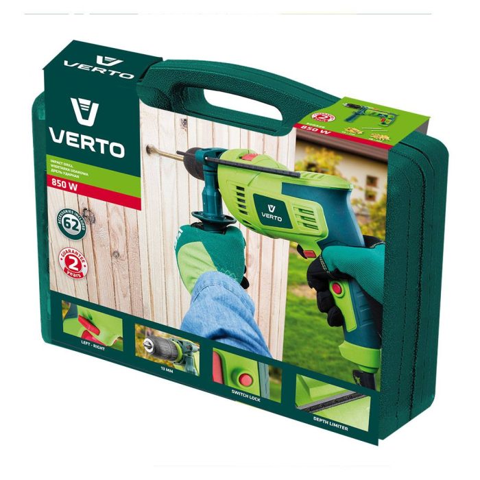 Udarna-busilica-850-W-VERTO-50G528-1 Udarna bušilica 850 W VERTO 50G528 - Slika 2