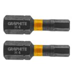 Udarni bit nastavak HEX4 x 25-HEX5 x 25 mm 2/1 GRAPHITE 56H507-56H509