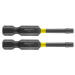 Udarni bit nastavak TX15-TX40 50 mm 2 kom GRAPHITE 56H524-56H529