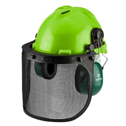 VERTO zaštitna kaciga s vizirom i antifonima 3u1 97H300