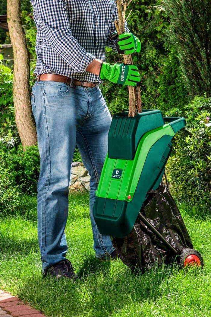 Vrtna drobilica za grane 2500 W VERTO 52G590 - Slika 2