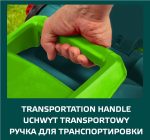 Vrtna električna kosilica 1600 W VERTO 52G574 - Slika 3