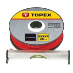 Zidarska libela s konopcem 20 m TOPEX 29C891