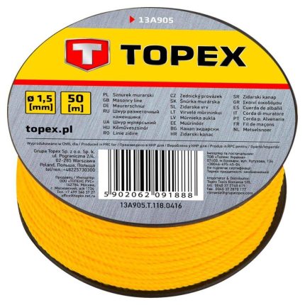 Zidarski konac 50/100 m TOPEX 13A905/13A910