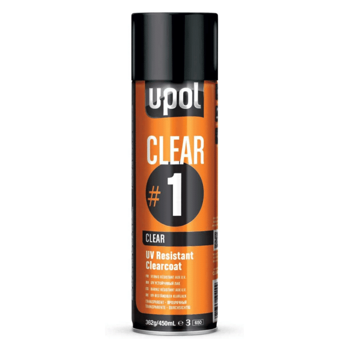 aaa Bezbojni lak u spreju 450 ml CLEAR/AL UPOL - Slika 1