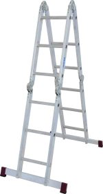 Krause zglobne ljestve s platformom 4x3 gazišta CORDA - Slika 4