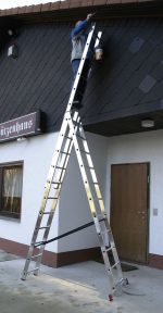 Krause trodijelne višenamjenske ljestve 3x11 gazišta CORDA - Slika 5