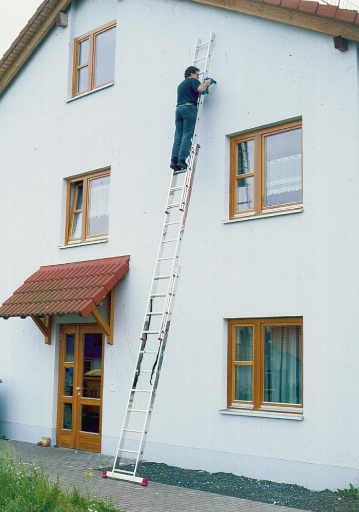 Krause trodijelne višenamjenske ljestve 3x11 gazišta CORDA - Slika 6