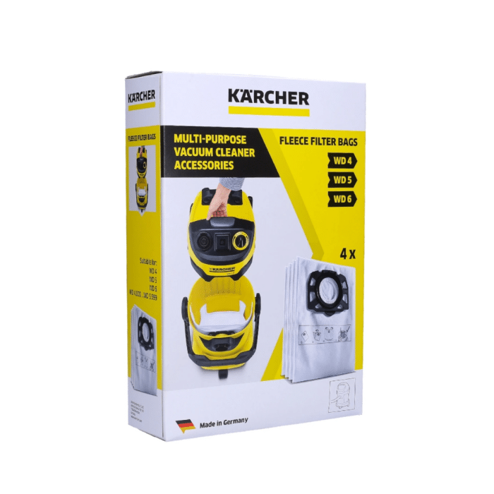 KARCHER Filter vrećice od flisa WD 4–6 4 kom - Slika 3