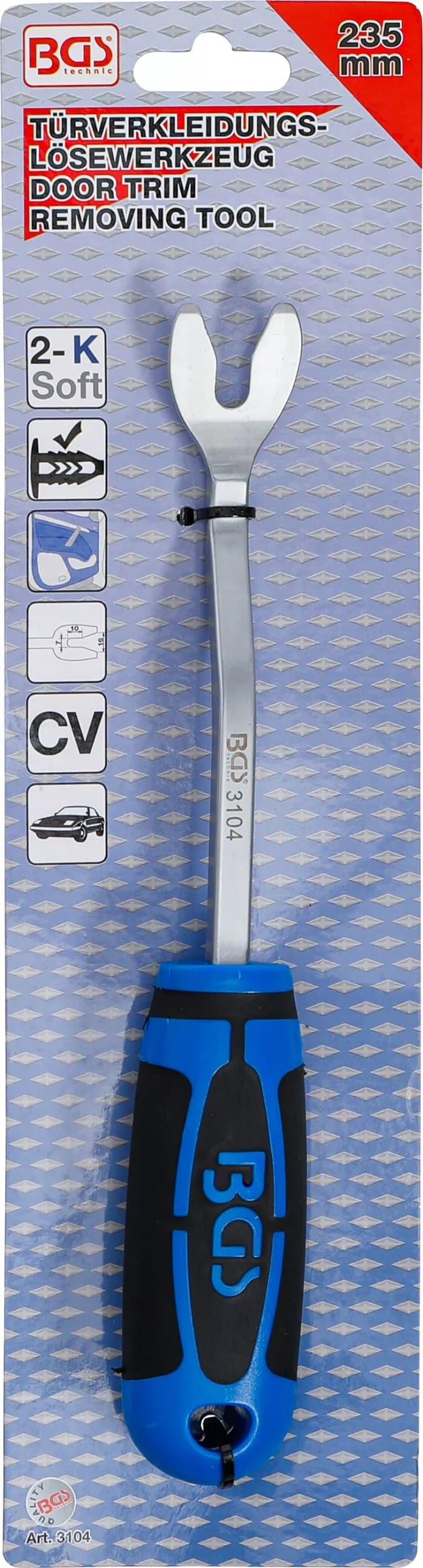 Alat za skidanje tapecirunga vrata | 235 mm - Slika 3