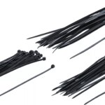 Asortiman kabelskih vezica | crne | 100 - 200 mm | 75 kom.