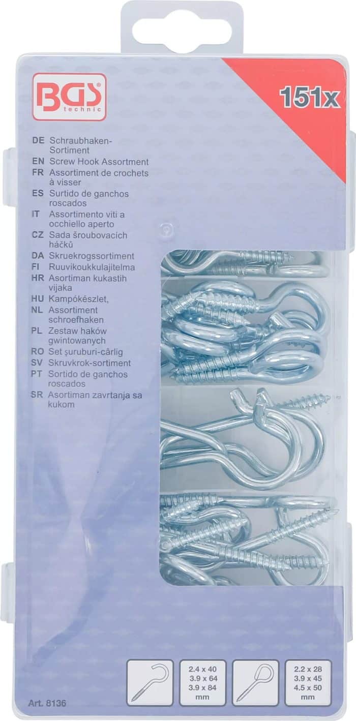 Asortiman kukastih vijaka | 151-dijelni - Slika 3