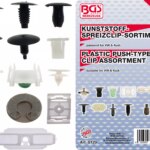 Asortiman kvačica za tapecirung za VW vozila | 255-dijelni