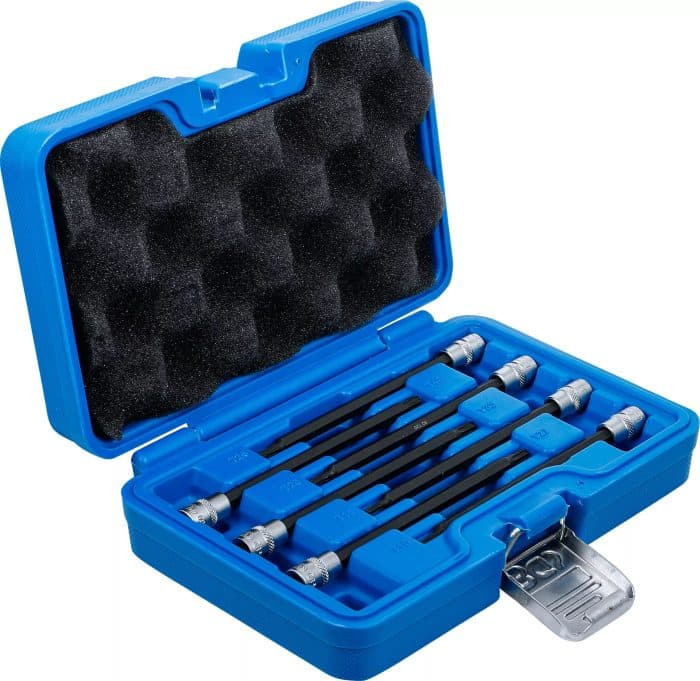 3 mm (1/4") | T-profil (za Torx) s kuglastom glavom T10 - T40 | 7-dijelni 3 mm (1/4") | T-profil (za Torx) s kuglastom glavom T10 - T40 | 7-dijelni