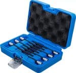 Asortiman umetaka bitova | 6,3 mm (1/4") | T-profil (za Torx) s kuglastom glavom T10 - T40 | 7-dijelni - Slika 3